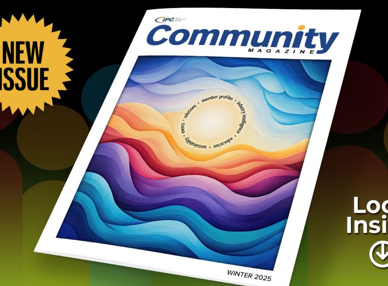 IPC Community Magazine cover, Winter 2025